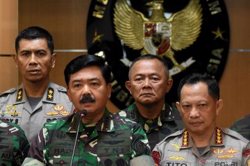 Panglima: TNI-Polri solid jaga tahapan pemilu selanjutnya