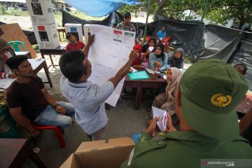 KPU Palembang laksanakan pemungutan suara lanjutan di dua TPS