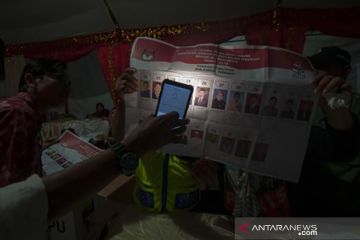 Perhitungan berlanjut hingga malam hari