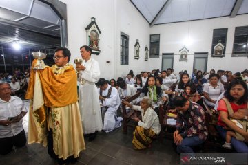 Misa Kamis Putih di Yogyakarta