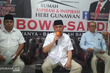 BPN imbau simpatisan pasangan 02 di Sukabumi menahan diri