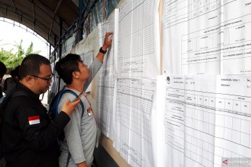 Perhitungan suara di tingkat kecamatan di Palu ditargetkan lima hari