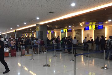 Normal lagi, operasional Terminal Domestik Bandara I Gusti Ngurah Rai