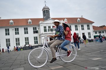 Menikmati wisata Kota Tua Jakarta