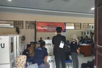 KPU Lebak : Sebagian besar PPK gelar rekapitulasi suara