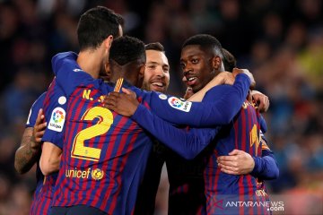 Hasil dan klasemen Liga Spanyol, Barcelona jaga keunggulan di puncak