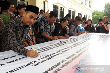 Polres Bekasi inisiasi deklarasi damai pasca pemilu