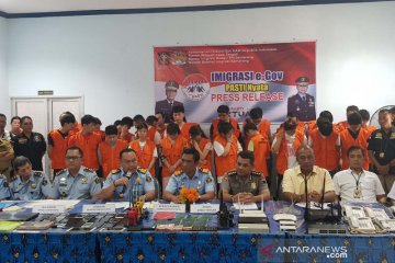 40 WNA sindikat kejahatan siber bakal diadili di Indonesia