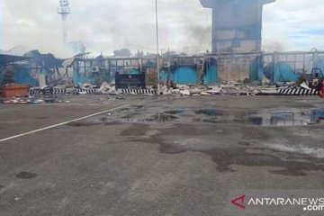 Kemenhub pastikan operasional Bandara Nabire normal usai terbakar