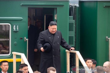 Kim Jong Un tiba di Rusia untuk pertama kali