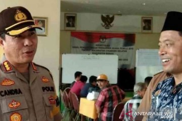 Polres Bekasi kerahkan 20 personil kawal pleno kecamatan