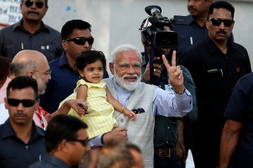 India utara mulai pemungutan suara tahap lima