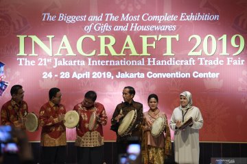 Presiden buka Pameran Dagang Kerajinan Internasional 2019