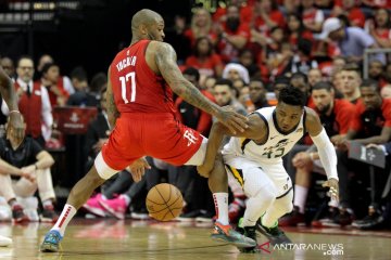 Menangi gim kelima lawan Jazz, Rockets melesat ke putaran kedua