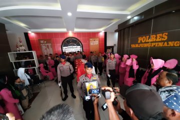 Satu anggota brimob Polda Kepri gugur saat pengamanan Pemilu