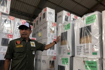 KPU Bangka Tengah siapkan logistik PSU