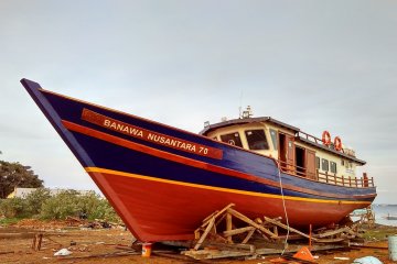 Kapal berukuran 35 GT  dukung wisata pulau Pariaman