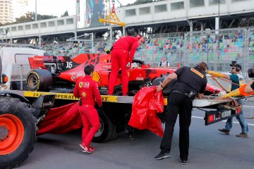 Leclerc merasa bersalah buang kesempatan raih "pole position" di Baku