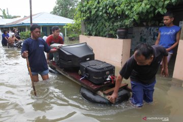 Ratusan Tagana siaga bantu penanganan dampak banjir Bengkulu