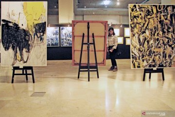 Pameran lukisan tiga perupa