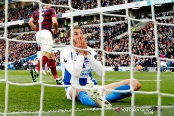 Brighton dapat poin tapi masih terancam degradasi