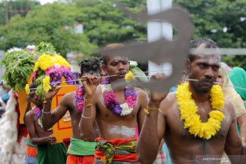 Perayaan Thaipusam India Tamil di Aceh