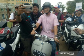 Anies Baswedan sebut naik Vespa soal rasa