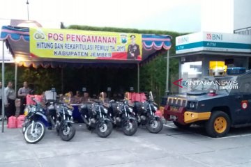 Polres Jember perketat pengamanan rekap perolehan suara