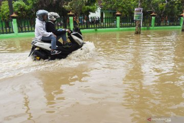Terobos banjir di Madiun