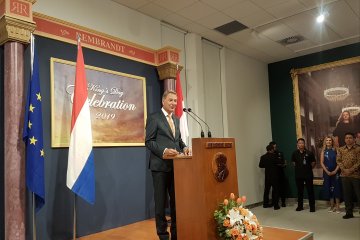 Dubes Belanda gunakan momentum King's Day untuk berpamitan