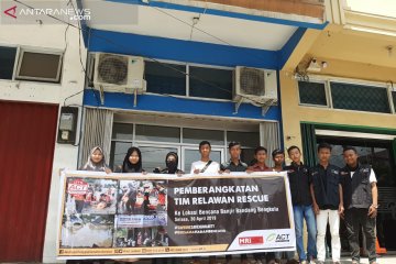 ACT Sumatera Selatan kirim relawan ke Bengkulu