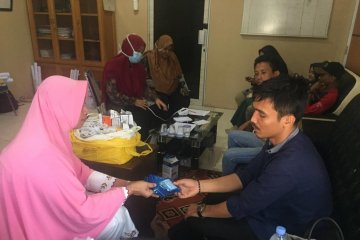 Dinas Kesehatan Dumai keliling beri vitamin ke petugas Pemilu