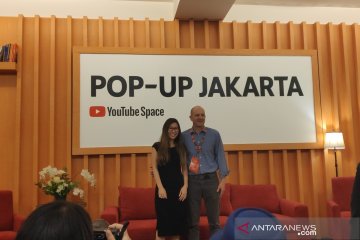 YouTube Pop-Up Space Jakarta fasilitasi vlogger buat konten