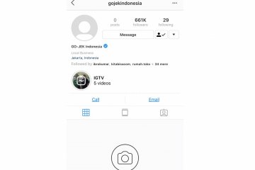 Instagram Gojek kosong, ada apa?