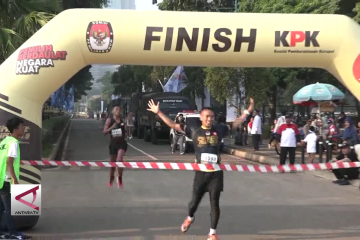 Tiga ribu pelari ramaikan Pemilu Run 2019