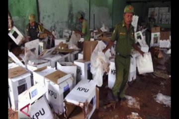 KPU ganti logistik pemilu rusak Ciseeng