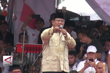 Prabowo berjanji tidak akan memperkaya diri sendiri
