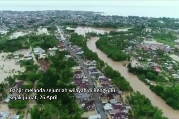 13 ribu jiwa terdampak banjir Bengkulu