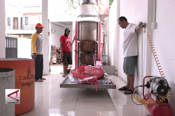 Insinerator tanpa asap  karya warga Bekasi
