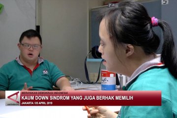 Kaum Down Syndrom Yang Juga Berhak Memilih