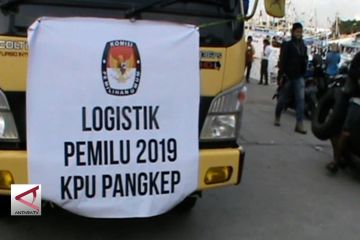 KPU Sulsel salurkan logistik pemilu ke pulau terluar