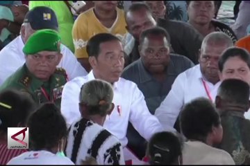 Presiden kunjungi korban banjir bandang Sentani