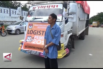 Distribusi logistik pemilu libatkan pawang hujan