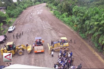 Pembangunan Tol sepanjang 233,5 Km dari Muara Enim dimulai