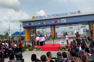 Presiden Jokowi resmikan Tol Pasuruan - Probolinggo