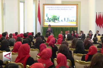 Presiden buka kongres Ikatan Notaris Indonesia