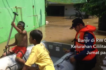 Banjir rendam sebagian wilayah Jakarta Timur