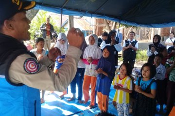 Tagana Lampung berikan layanan psikososial korban banjir Bengkulu