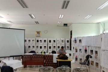 Rekapitulasi suara di PPK Menteng capai 100 persen