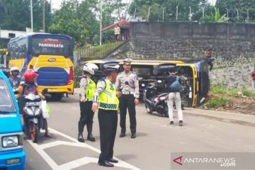 Sebulan tiga bus kecelakaan di Puncak, pengamat usul buat aplikasi